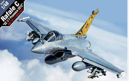 RAFALE C EC1/7 PROVENCE 2012 ACADEMY 1/48°