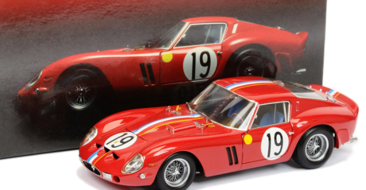 FERRARI 250 GTO 2nd LM 1962 KYOSHO 1/18°