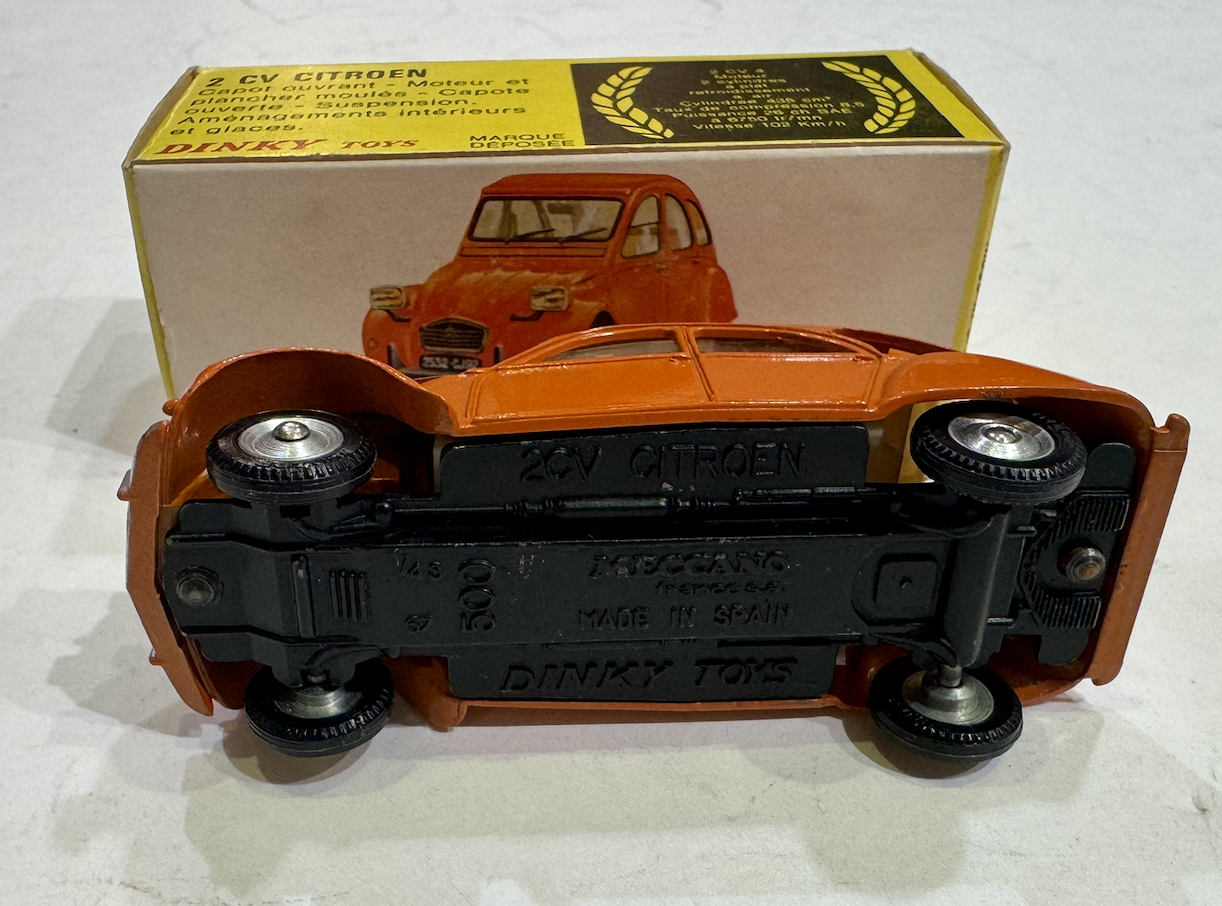 CITROEN 2 CV DINKY TOYS 1/43°