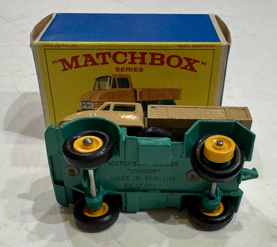 MERCEDES UNIMOG MATCHBOX 1/67°