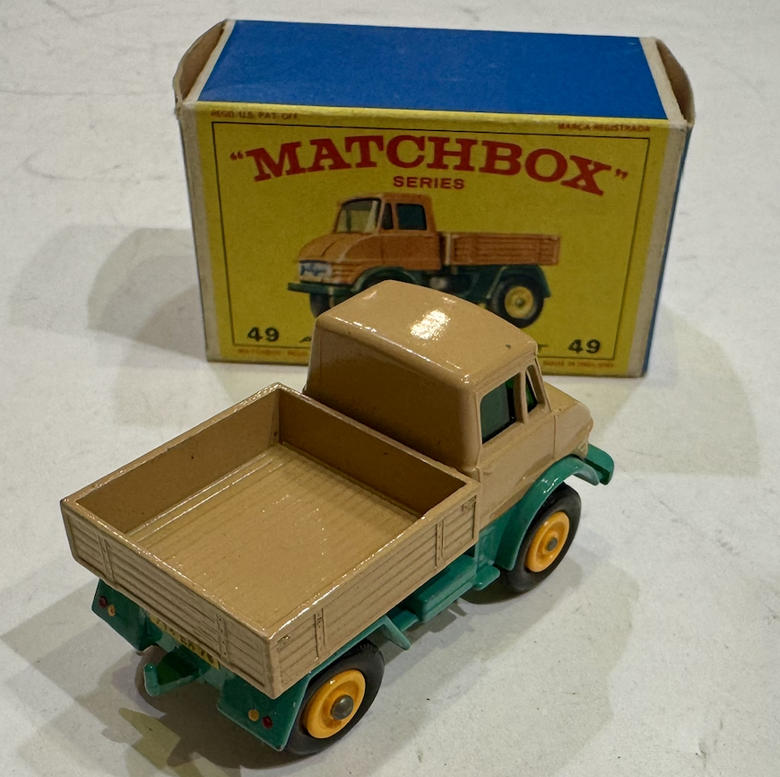 MERCEDES UNIMOG MATCHBOX 1/67°