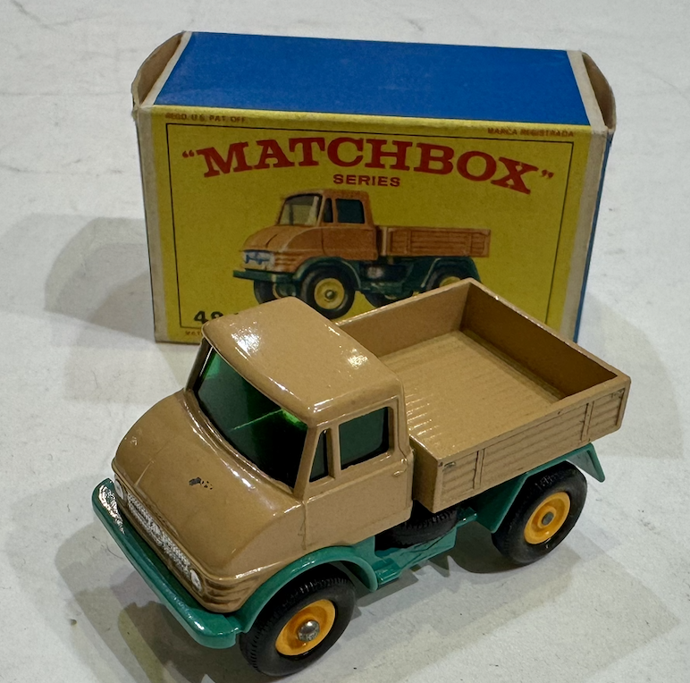 MERCEDES UNIMOG MATCHBOX 1/67°