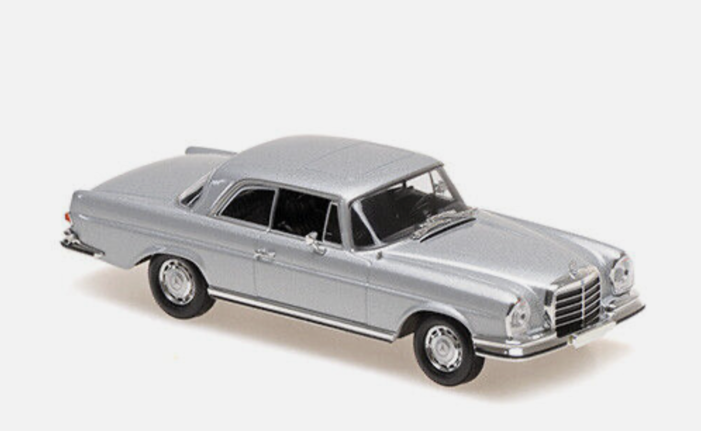 MERCEDES BENZ 280 SE 3.5 COUPÉ GREY 1970 MAXICHAMPS 1/43°