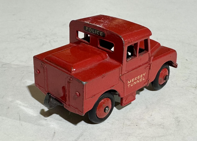 LAND ROVER "POLICE" MERSEY TUNNEL DINKY TOYS 1/43°