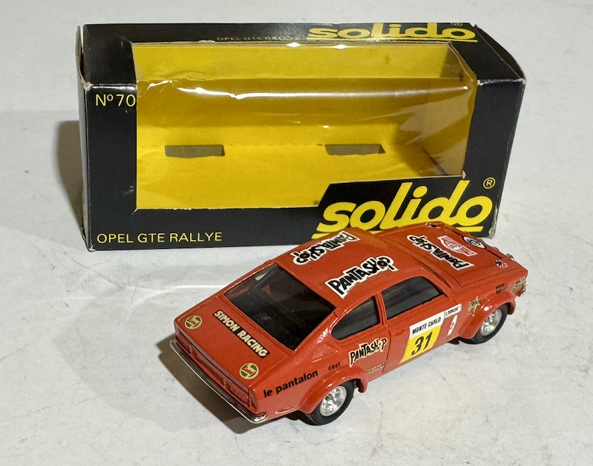 OPEL GTE RALLYE SOLIDO 1/43°