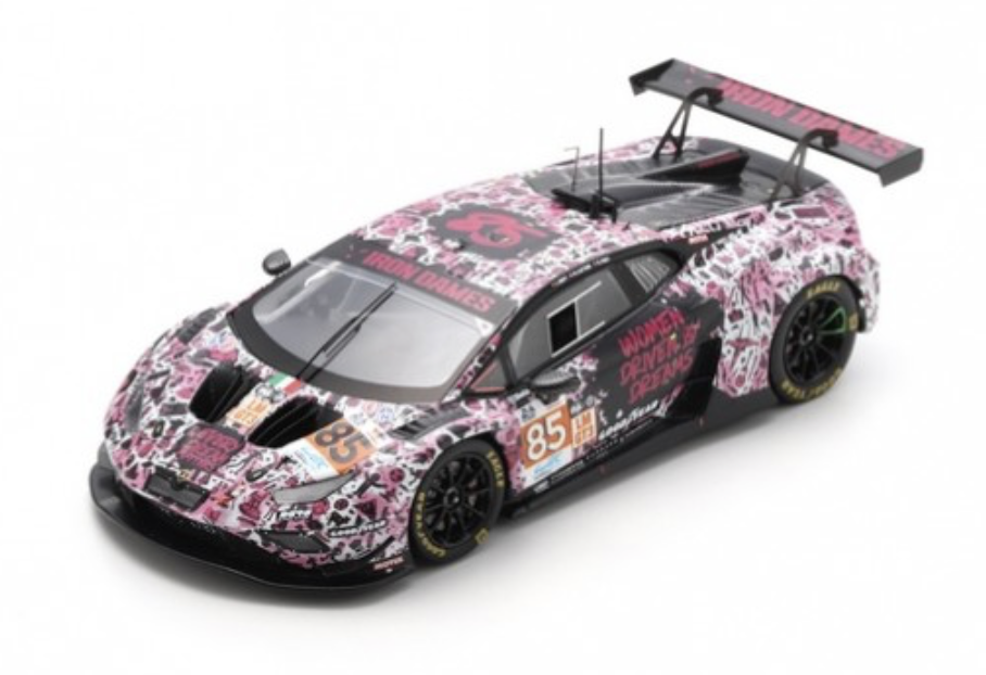 LAMBORGHINI HURACAN N°85 GT3 EVO2 IRON DAMES LE MANS 24H 2024 SPARK 1/43°