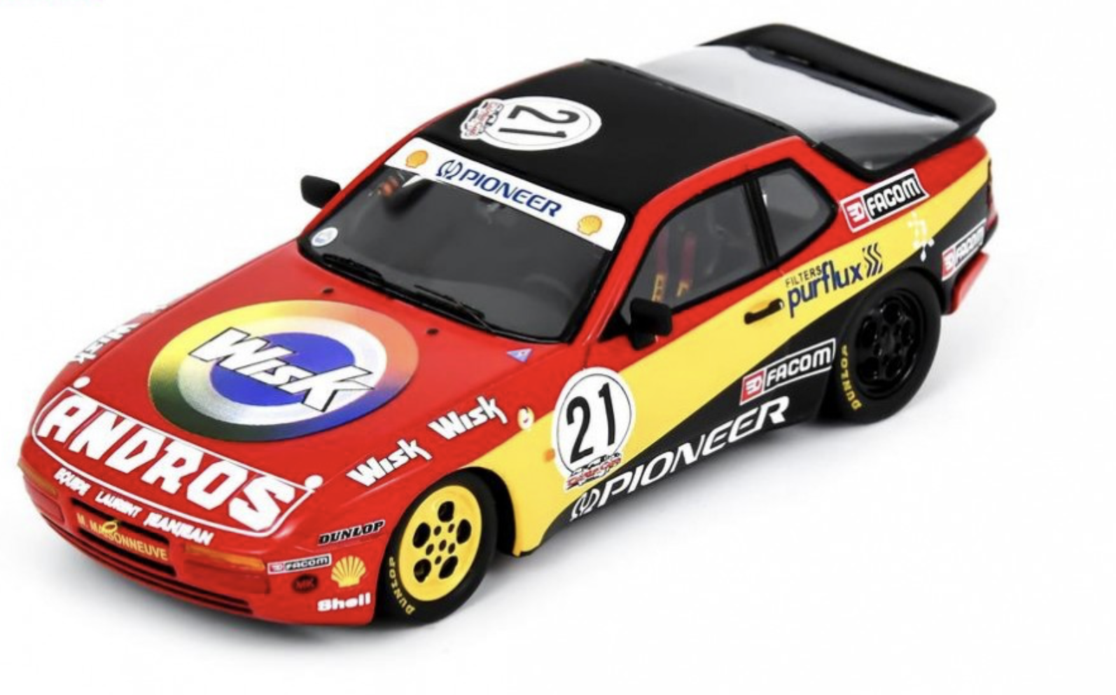 PORSCHE 944 CUP N°21 FRENCH CHAMPION 1989 SPARK 1/43°