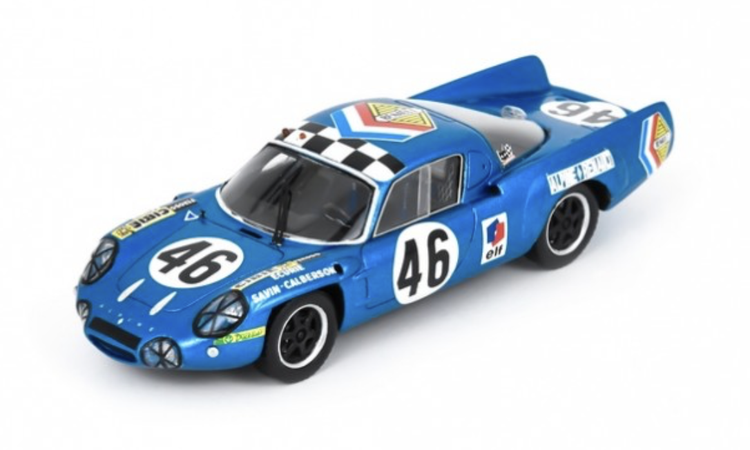 ALPINE A210 N°46 LE MANS 24H 1969 SPARK 1/43°