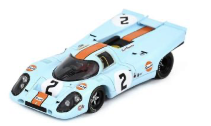 PORSCHE 917 K N°2 4TH 12H SEBRING 1971 SPARK 1/43°