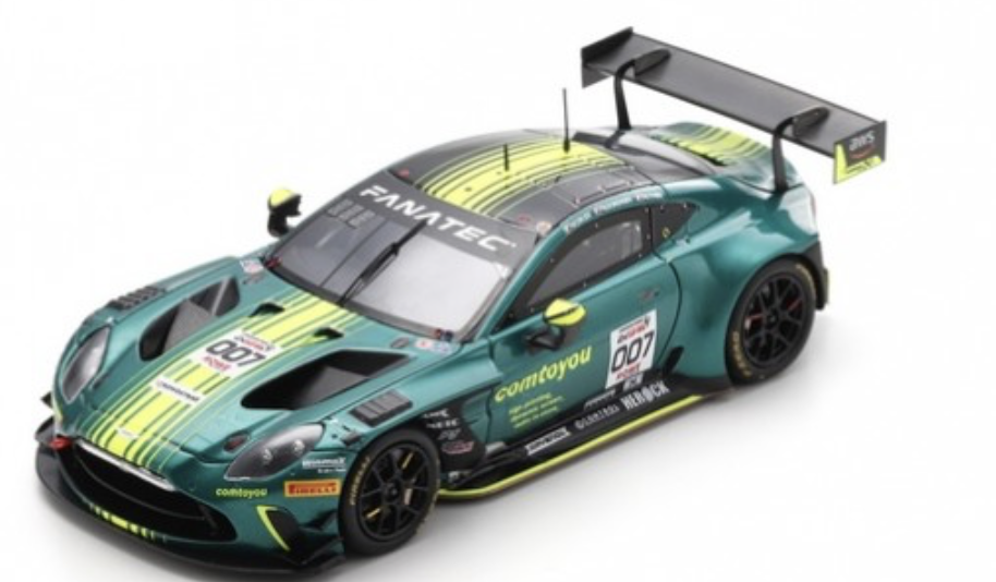 ASTON MARTIN N°007 VANTAGE AMR GT EVO 24H SPA 2024 SPARK 1/43°
