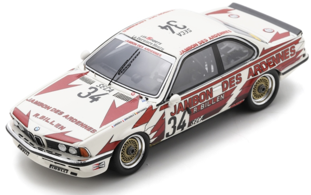 BMW 635 CSI N°34 24H SPA 1984 SPARK 1/43°