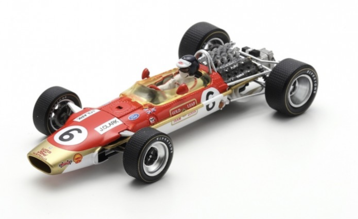 LOTUS 49T N°6 WINNER TASMAN SERIES 1968 SPARK 1/43°