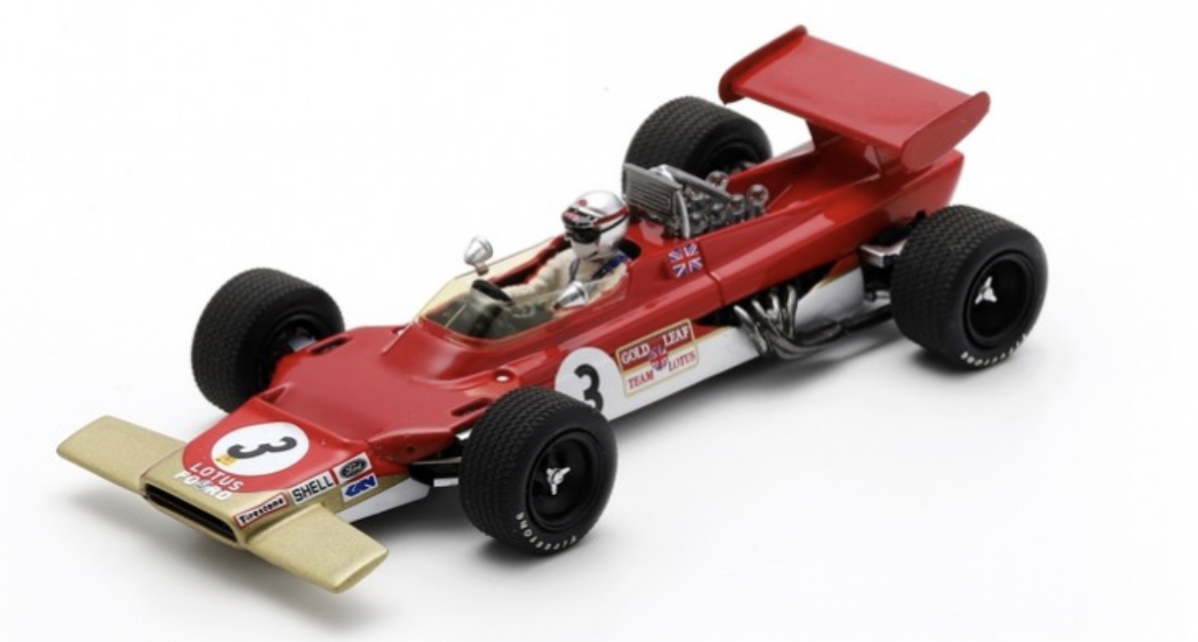 LOTUS 63 N°3 GP ALLEMAGNE 1969 SPARK 1/43°