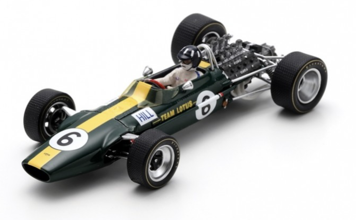 LOTUS 49 N°6 GP BRITISH 1967 SPARK 1/43°