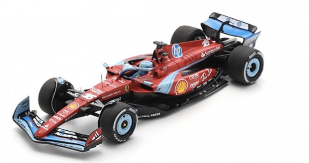 FERRARI SF-24 F1 N°16 GP MIAMI 2024 3RD CHARLES LECLERC LOOKSMART 1/43°