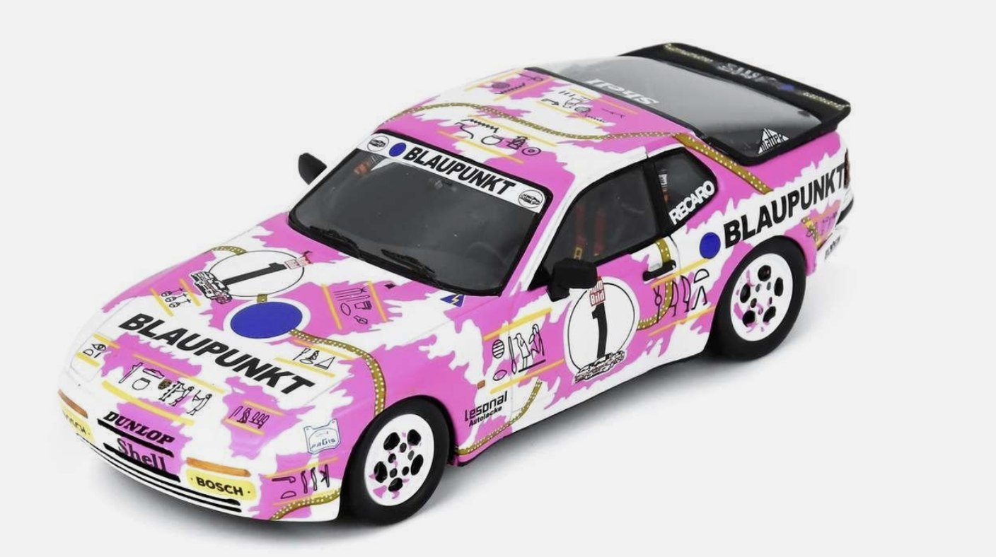 PORSCHE 944 N°1 TURBO CUP 1987 SPARK 1/43°