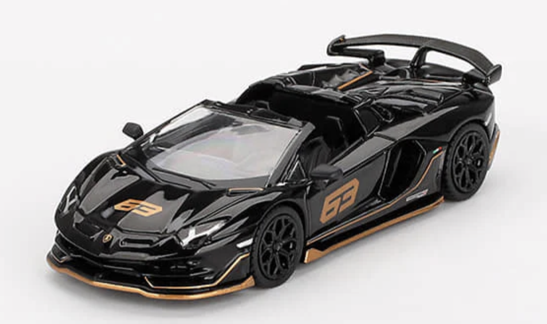 LAMBORGHINI AVENTADOR SVJ 63 ROADSTER MINI GT 1/64°