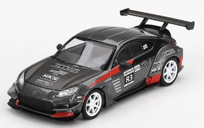 TOYOTA LARRY CHEN'S HKS TURBOCHARGED GR86 LHD MINI GT 1/64°