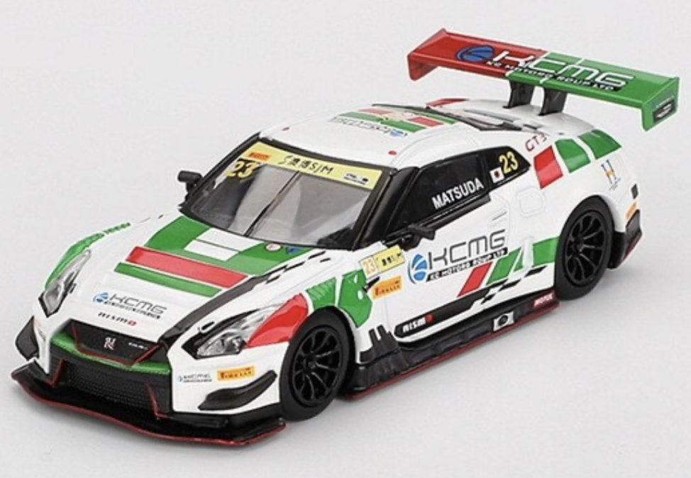 NISSAN GT-R NISMO GT3 N°2 KCMG 2018 FIA GT MINI GT 1/64°