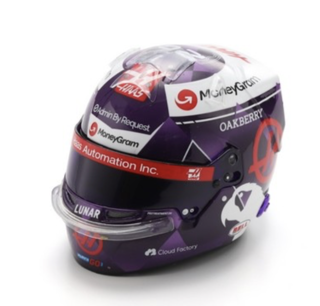 CASQUE F1 KEVIN MAGNUSSEN SPARK 1/5°