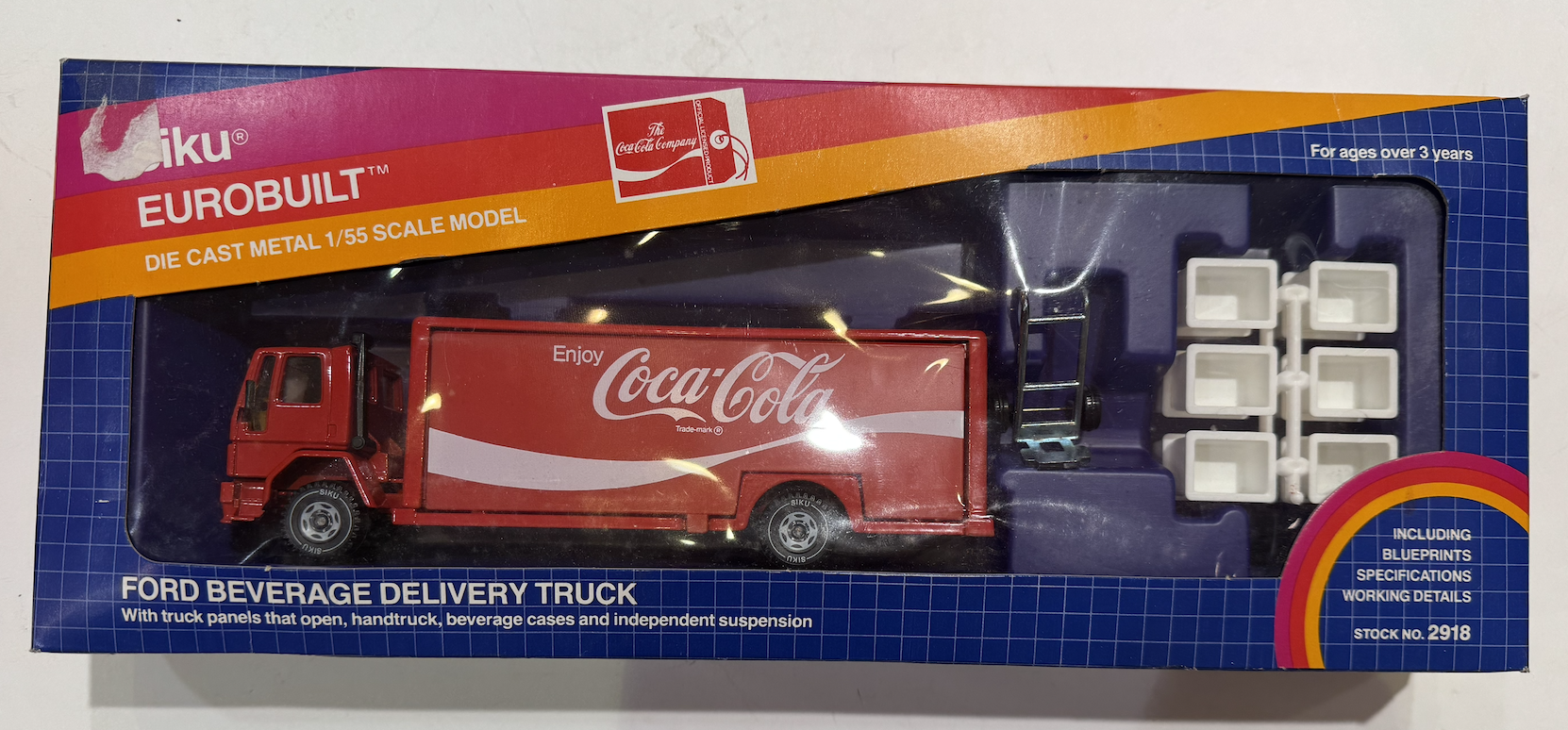 FORD BEVERAGE DELIVERY TRUCK SIKU 1/55°