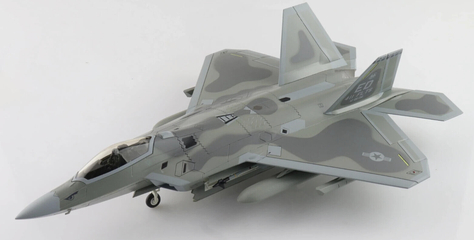 LOCKHEED F-22 RAPTOR HOBBY MASTER 1/72°