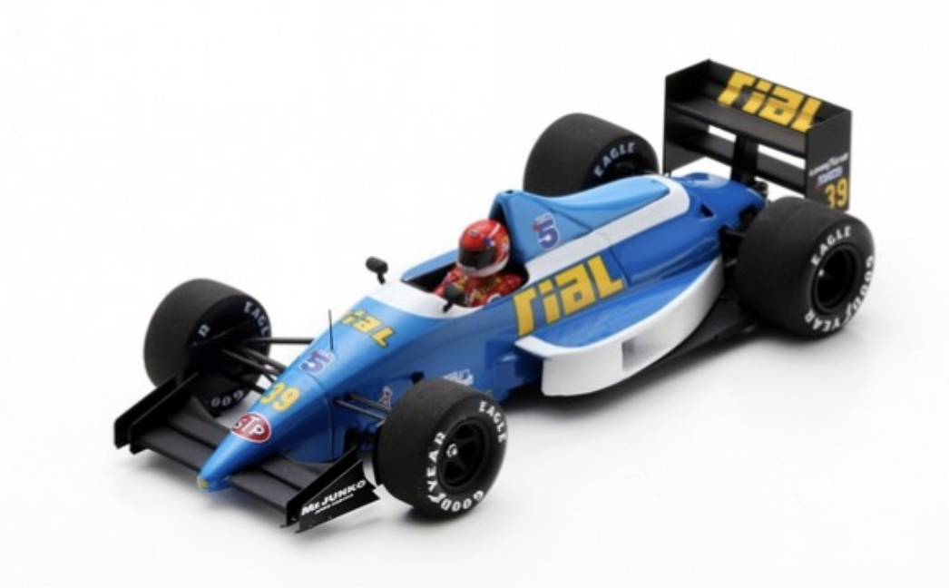 RIAL ARC2 PRACTICE #39 GP BELGIQUE 1989 SPARK 1/43°