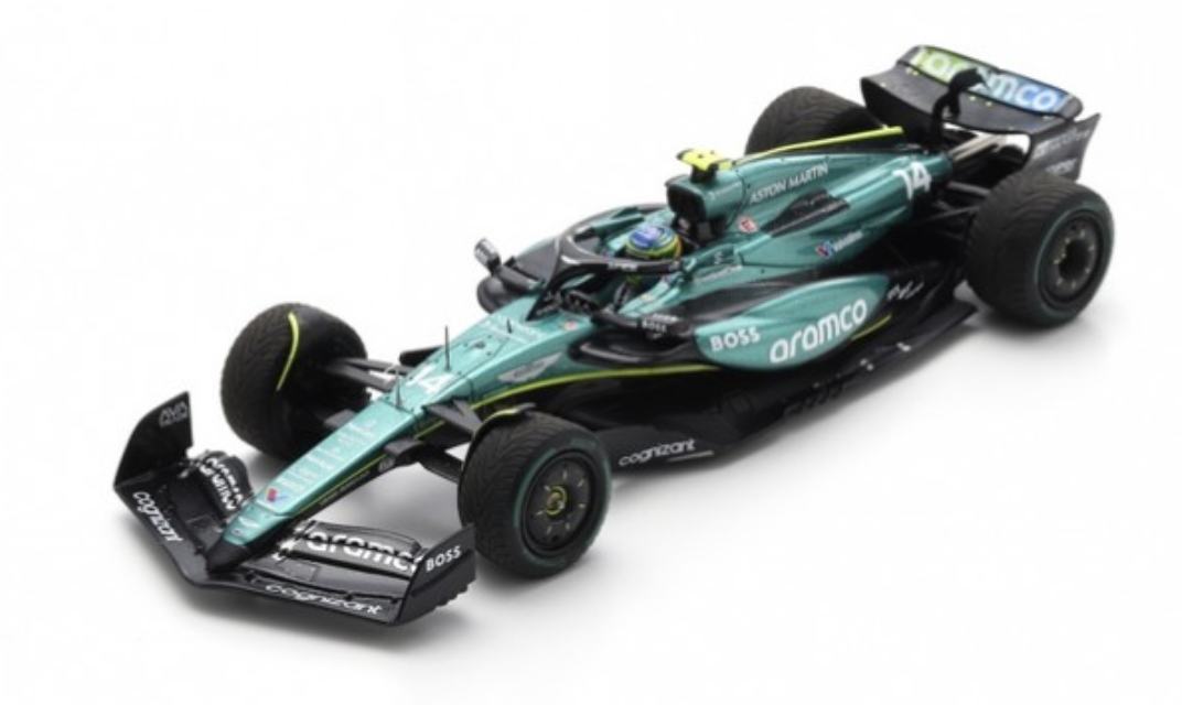 ASTON MARTIN ARAMCO #14 F1 TEAM AMR24 6TH GP CANADA 2024 1/43°