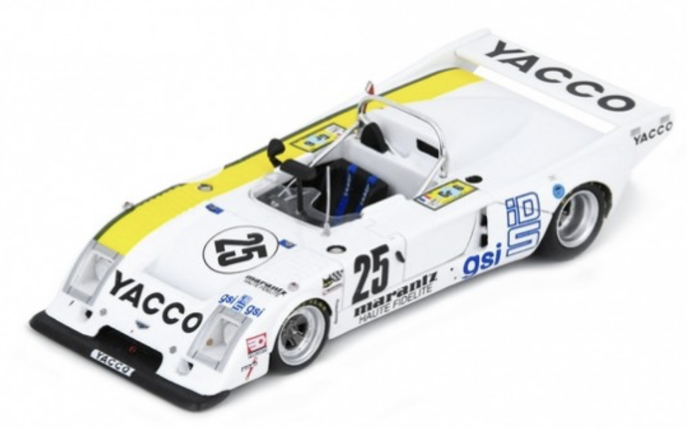 CHEVRON B36 #25 17TH LE MANS 24H 1980 SPARK 1/43°