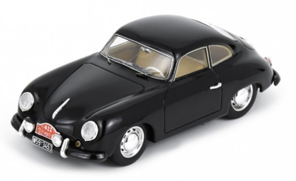 PORSCHE 356 1500 #422 MONTE CARLO RALLY 1953 SPARK 1/43°