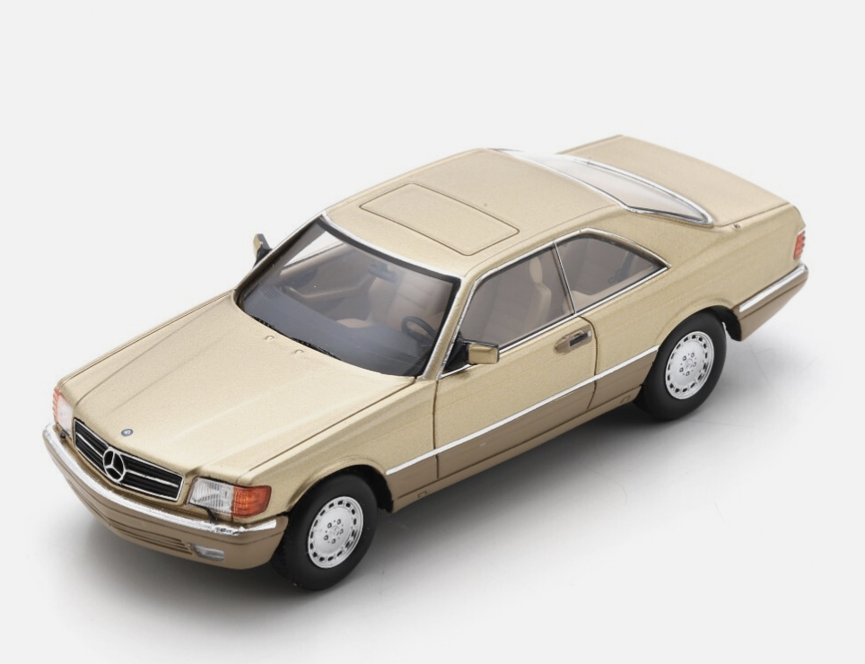 MERCEDES BENZ 560 SEC 1989 SCHUCO 1/43°