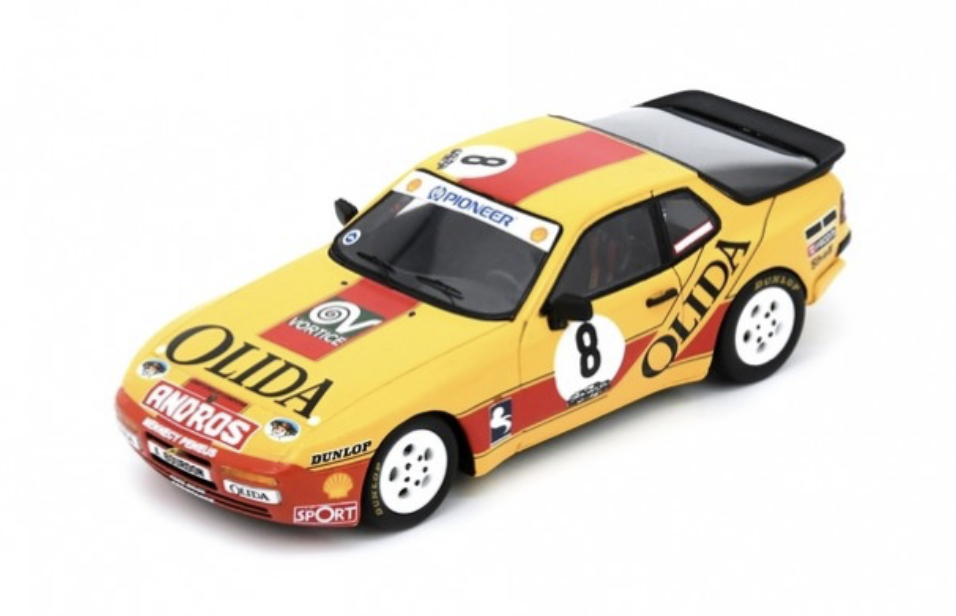 PORSCHE 944 TURBO CUP 1988 VIP CAR SPARK 1/43°