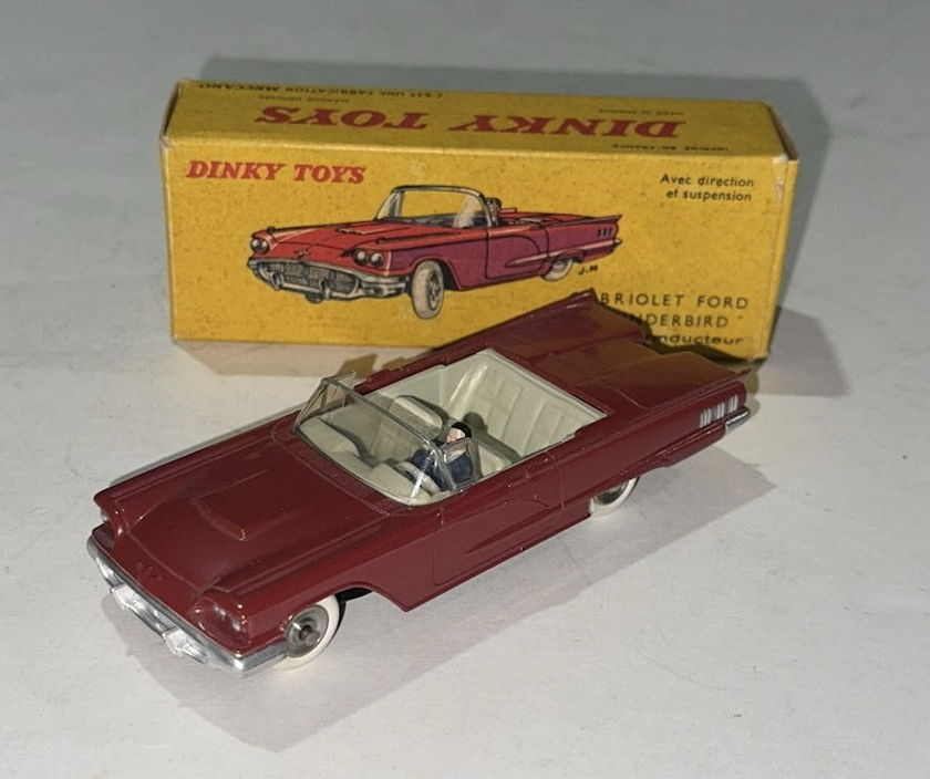 FORD THUNDERBIRD CABRIOLET DINKY TOYS 1/43°
