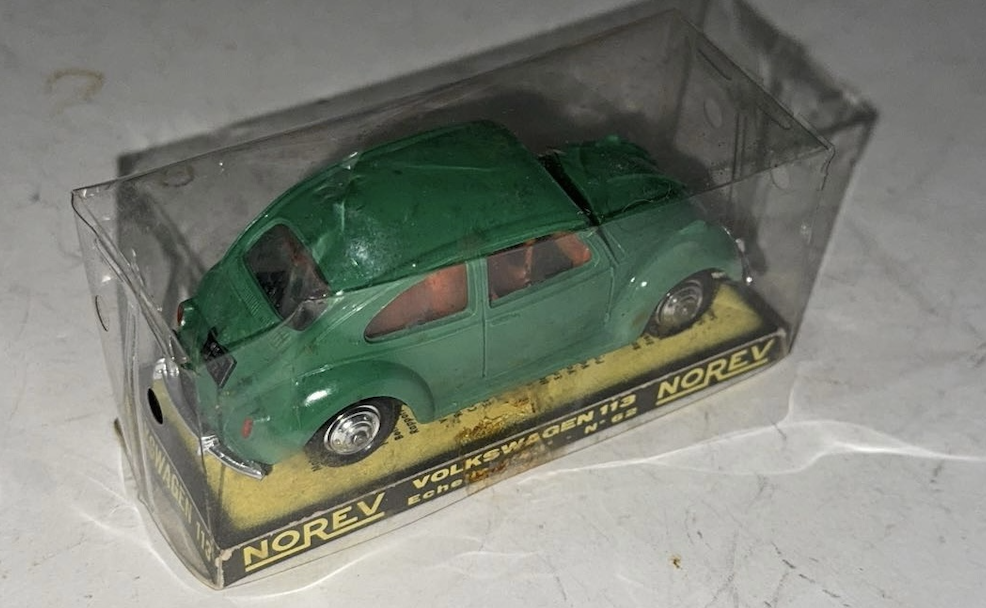 VOLKSWAGEN 113 N°62 VERT NOREV 1/43°