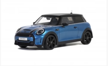 COOPER S BLUE OTTO BLUE 1/18°