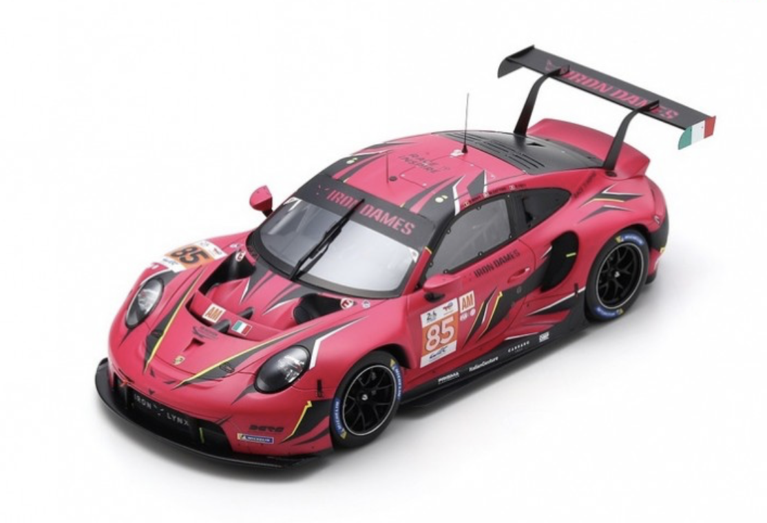 PORSCHE 911 RSR - 19 N°85 IRON DAMES 24H Le Mans 2023 S. SPARK 1/12