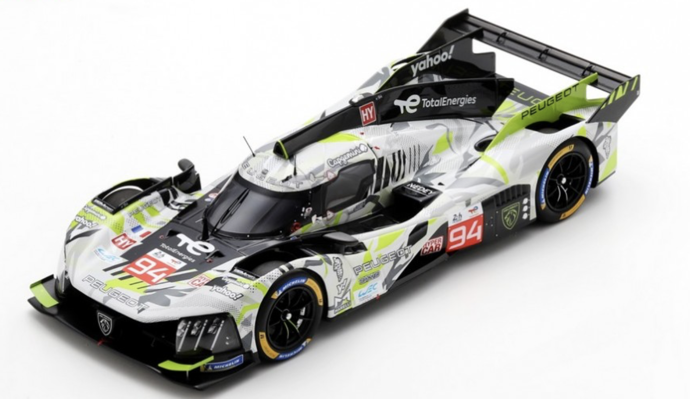 PEUGEOT 9X8 N°94 PEUGEOT TOTALENERGIES 24H Le Mans 2024 SPARK 1/18