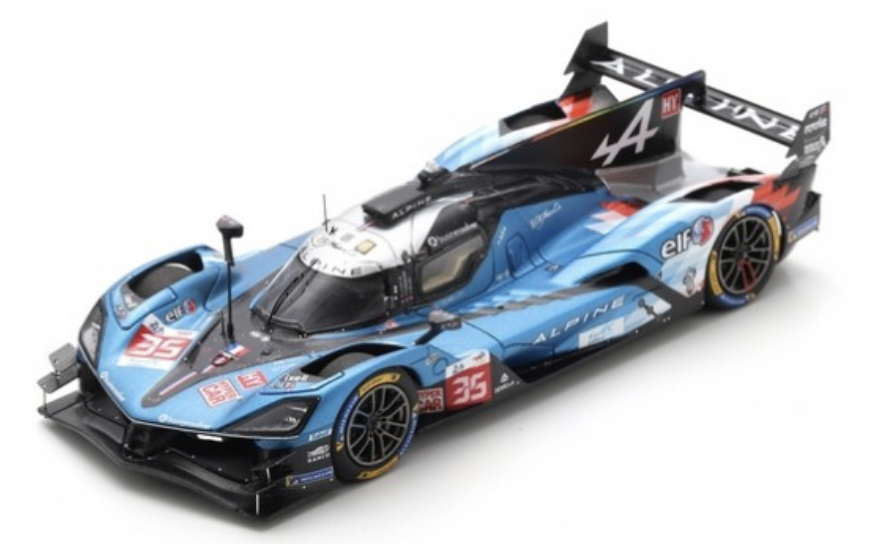 ALPINE A424 N°35 ALPINE ENDURANCE TEAM 24H Le Mans 2024 SPARK 1/18