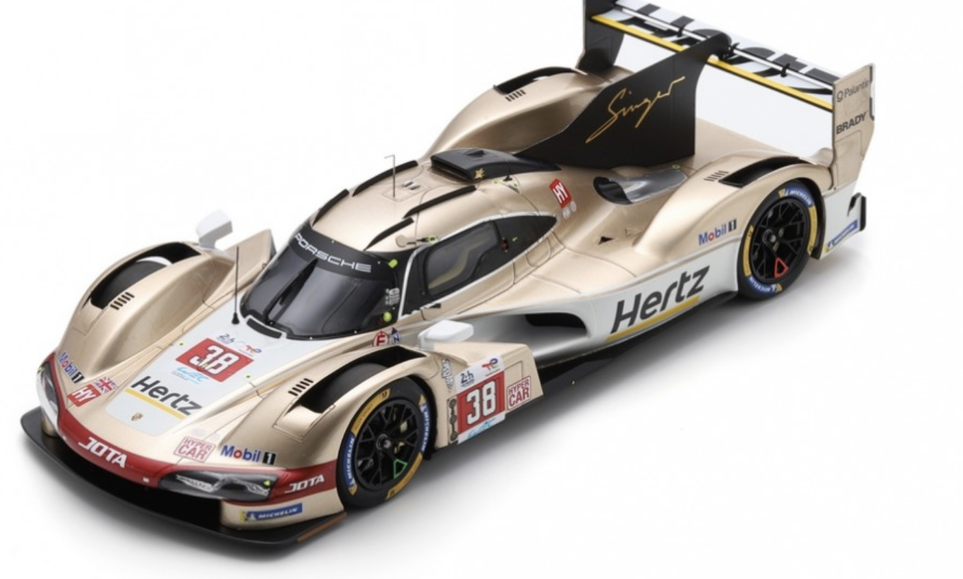 PORSCHE 963 N°38 HERTZ TEAM JOTA 9ème 24H Le Mans 2024 SPARK  1/18