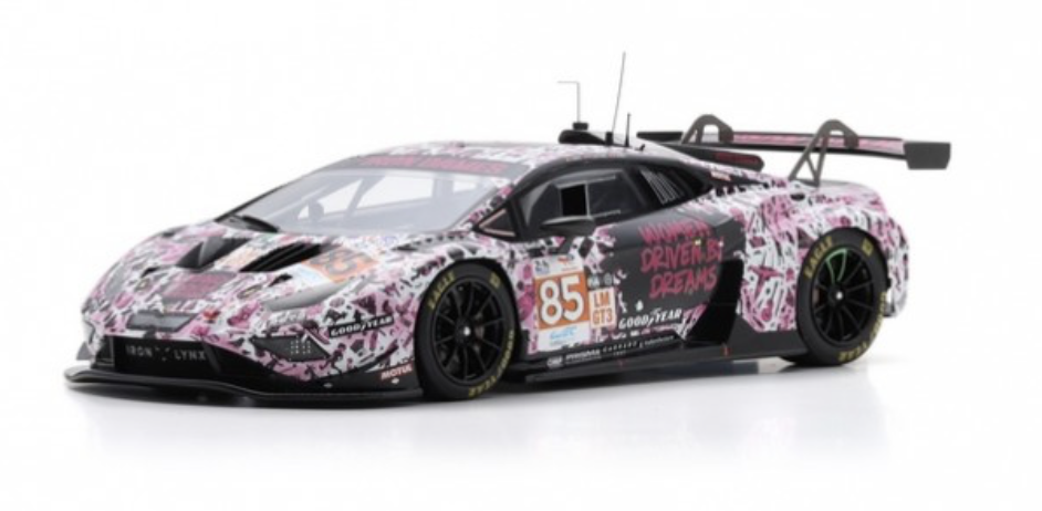 LAMBORGHINI Huracán GT3 Evo2 N°85 IRON DAMES 24H Le Mans 2024 SPARK 1/18