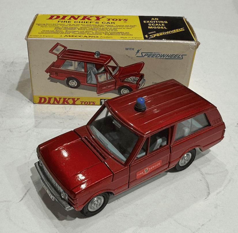 Vintage - RANGE ROVER Pompiers - Dinky Supertoys 195