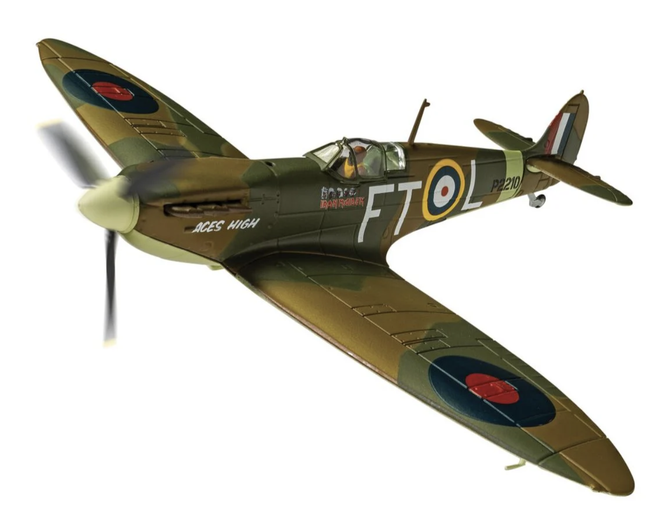 IRON MAIDEN - SUPERMARINE SPITFIRE MKII 'ACES HIGH' CORGI 1/72