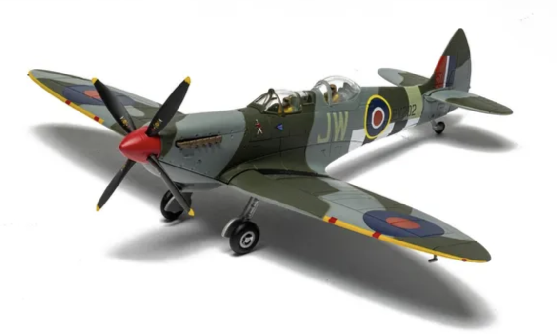 Supermarine Spitfire T9 - PV202 - Aerial Collective - Duxford Airfield CORGI 1/72