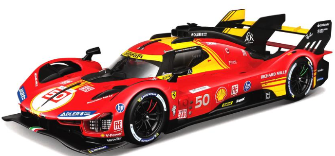 FERRARI 499P N°50 VAINQUEUR LM 2024 BURAGO 1/24°