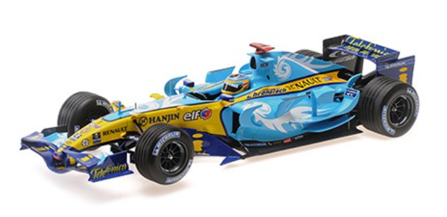RENAULT F1 R26 ALONSO GP TURQUIE 2006 MINICHAMPS 1/18°