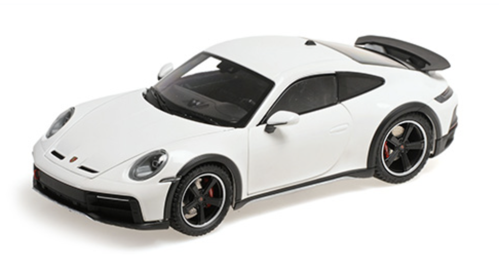 PORSCHE 911 DAKAR BLANC 2022 MINICHAMPS 1/18°