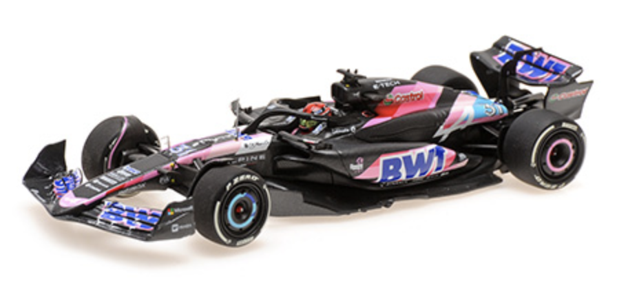 BWT ALPINE F1 TEAM A524 ESTEBAN OCON 2024 MINICHAMPS 1/43