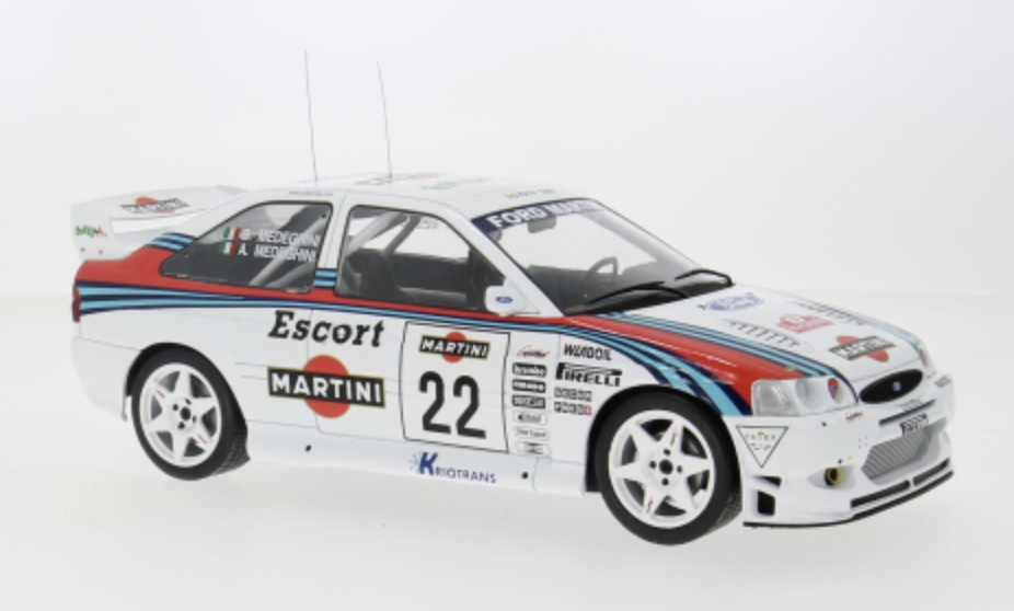 FORD ESCORT WRC N°22 RALLY SANREMO 1998 IXO 1/18°