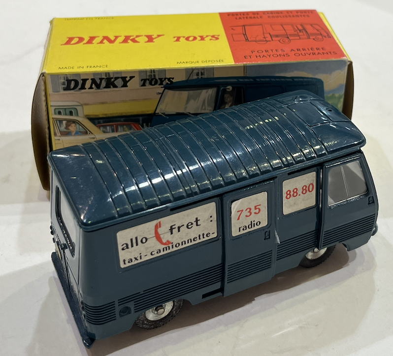 PEUGEOT J7 FOURGON ALLO-FRET DINKY TOYS 1/43°
