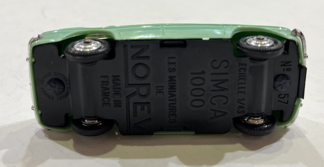 SIMCA 1000 NOREV 1/43°